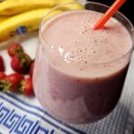 strawberry banana smoothie