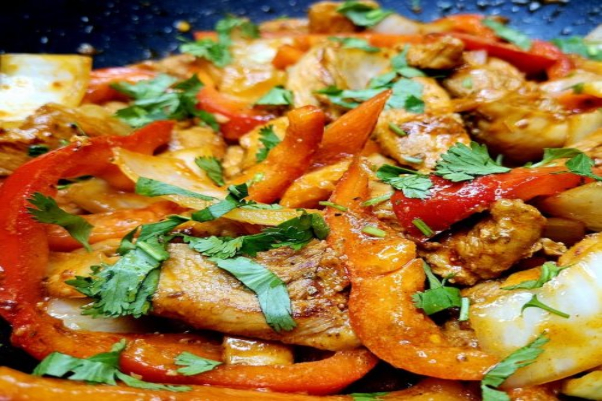 chicken and peppers recipe