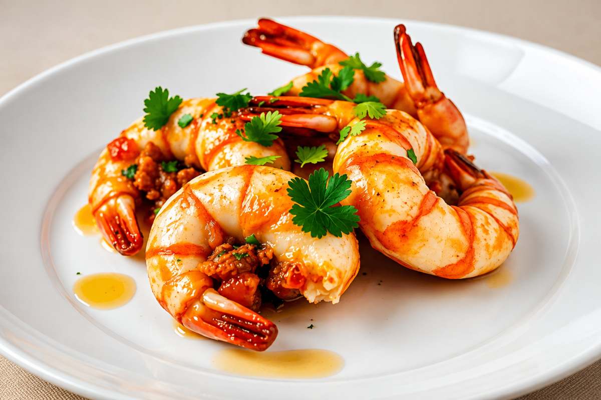 Masala Stuffed Prawns Recipe