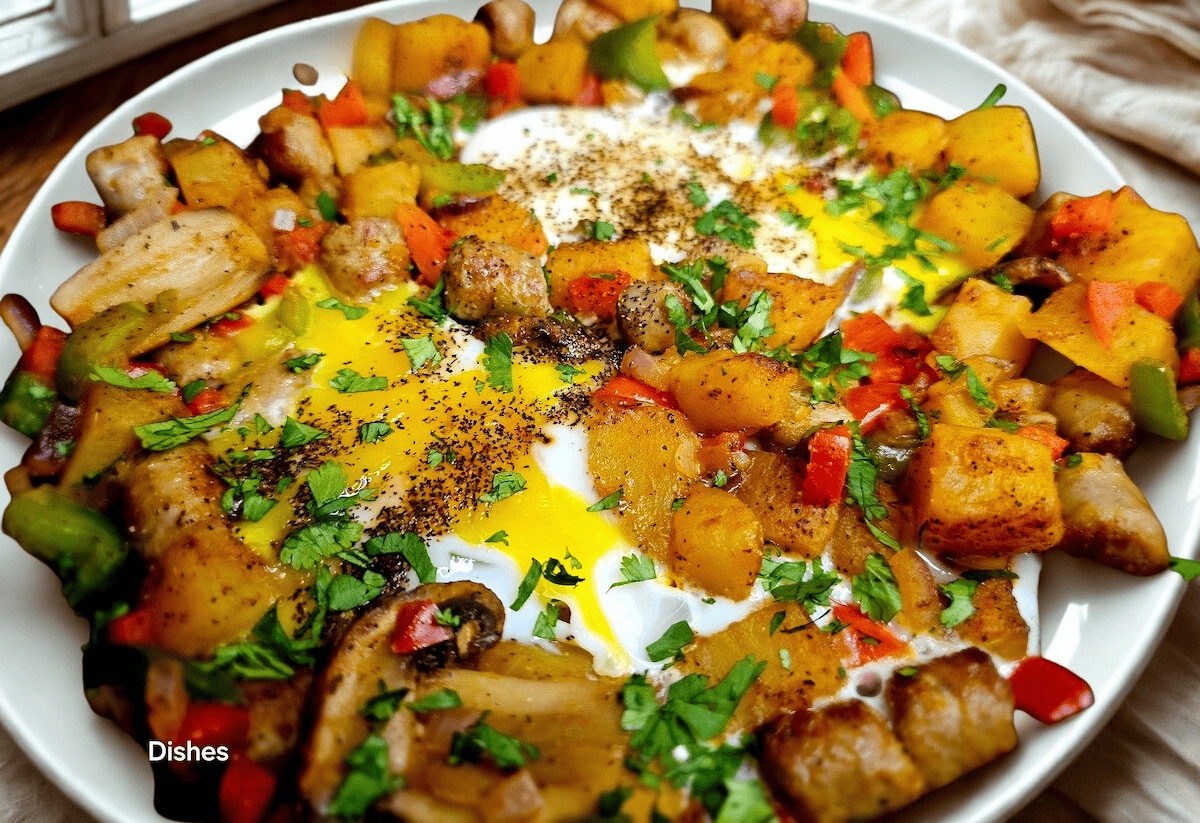 Sweet Potato & Egg Hash