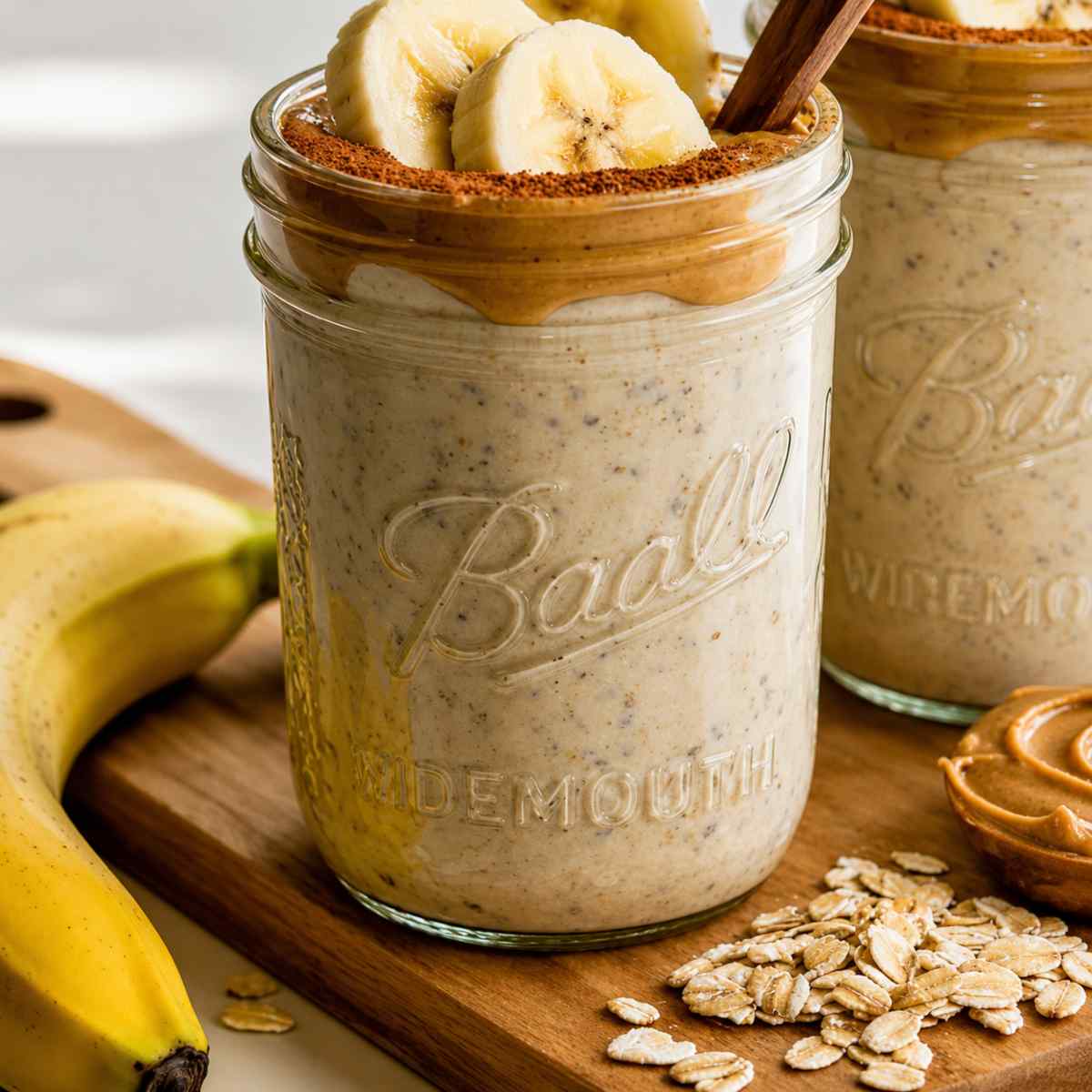 Banana Overnight Oats Recipe