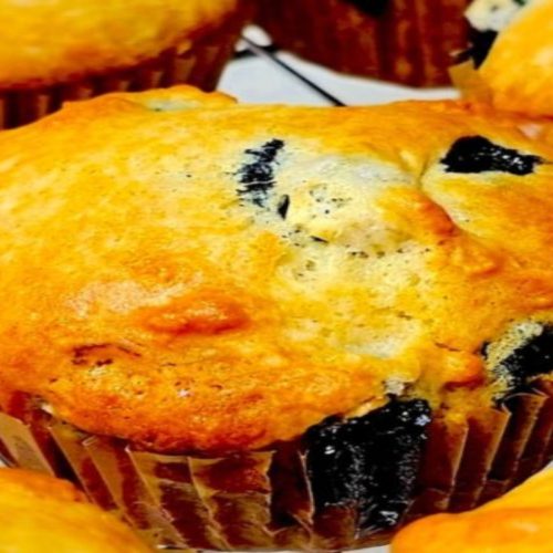 Easy Blueberry Muffins Recipe