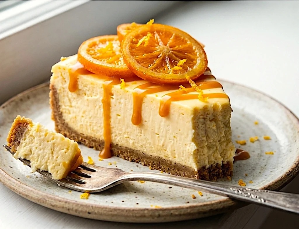 Orange-cheesecake
