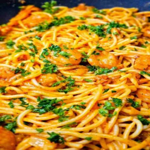 Easy Creamy Shrimp Pasta Recipe