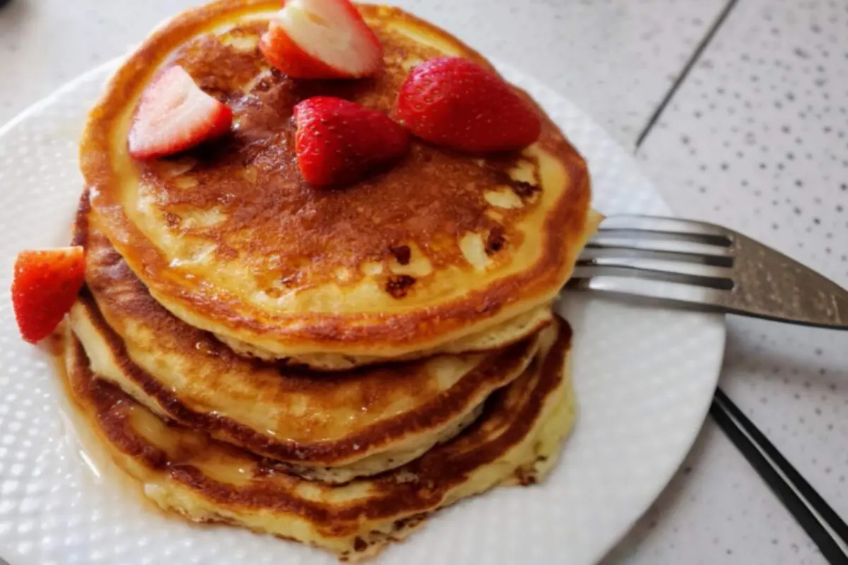 Fluffy-Ricotta-Pancakes