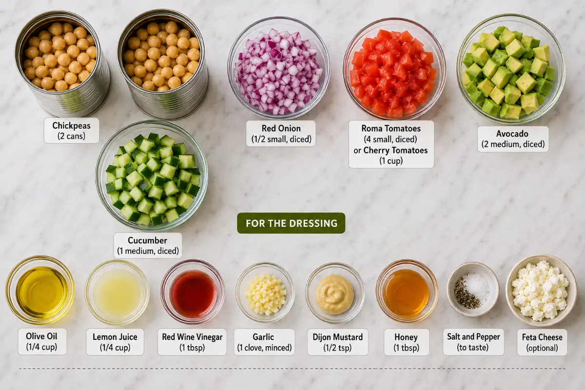 Ingredients-For-Easy-Chickpea-Salad-Recipe