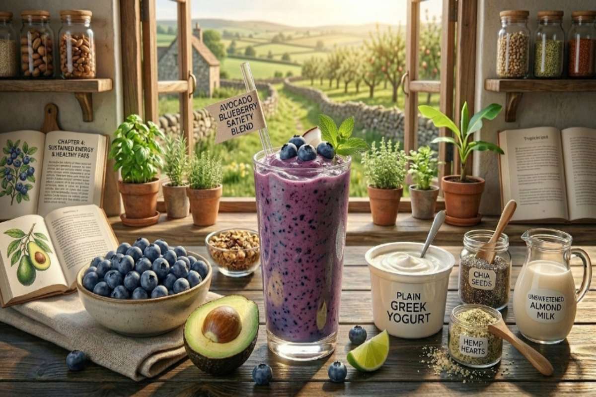Avocado Blueberry Smoothie