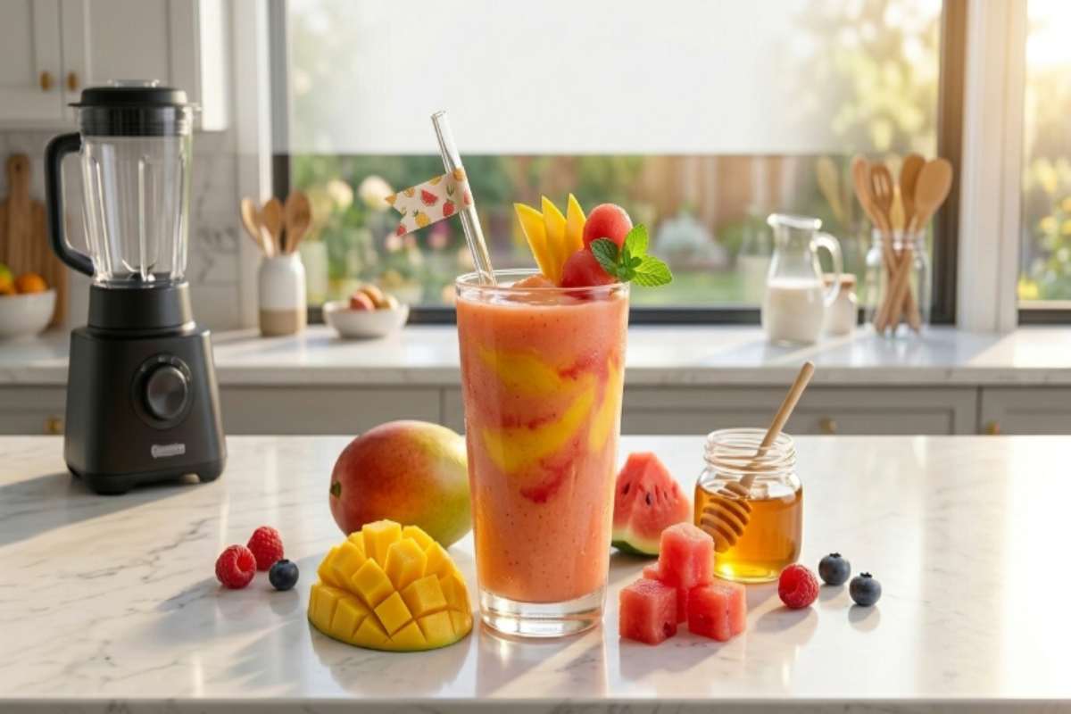 Mango Watermelon Smoothie