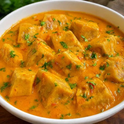 A-rustic-bowl-of-tender-cubed-nduma-(dasheen)-simmered-in-a-thick,-golden-turmeric-and-coconut-milk-sauce,-garnished-with-fresh-coriander-and-a-squeeze-of-lime