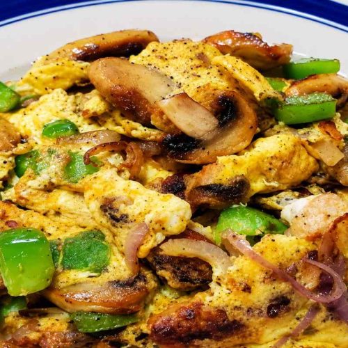 One Pan Sausage and Egg Breakfast