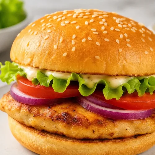 chicken burger 2