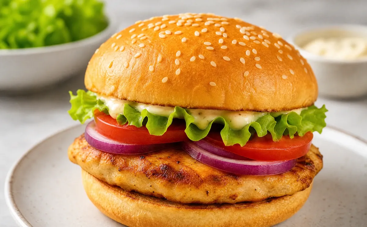 chicken burger 2