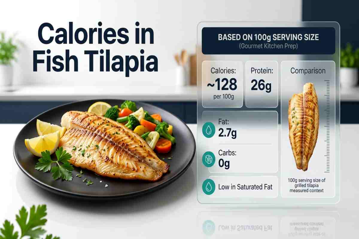 Calories in Fish Tilapia