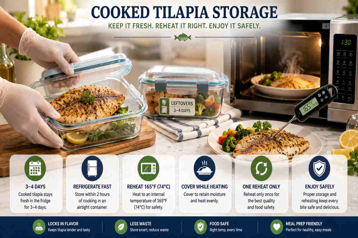 Cooked Tilapia Storage