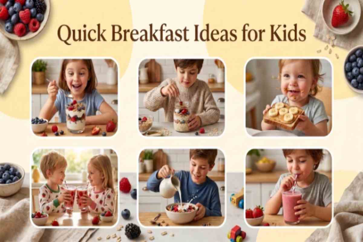 quick breakfast ideas for kids