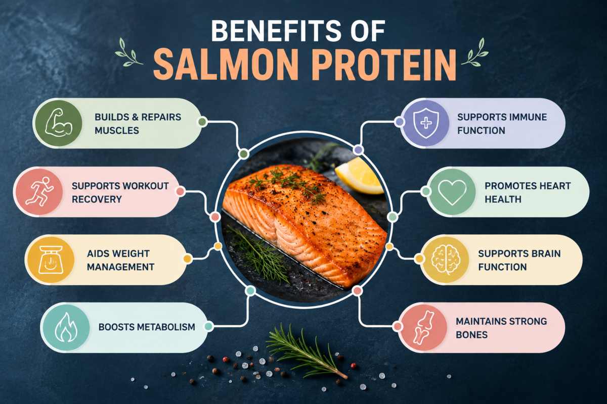 Benefits of Salmon Protein