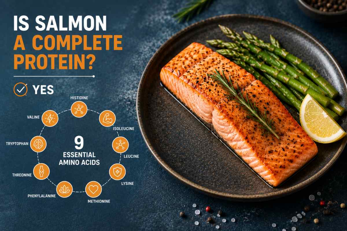 is salmon a complete protein