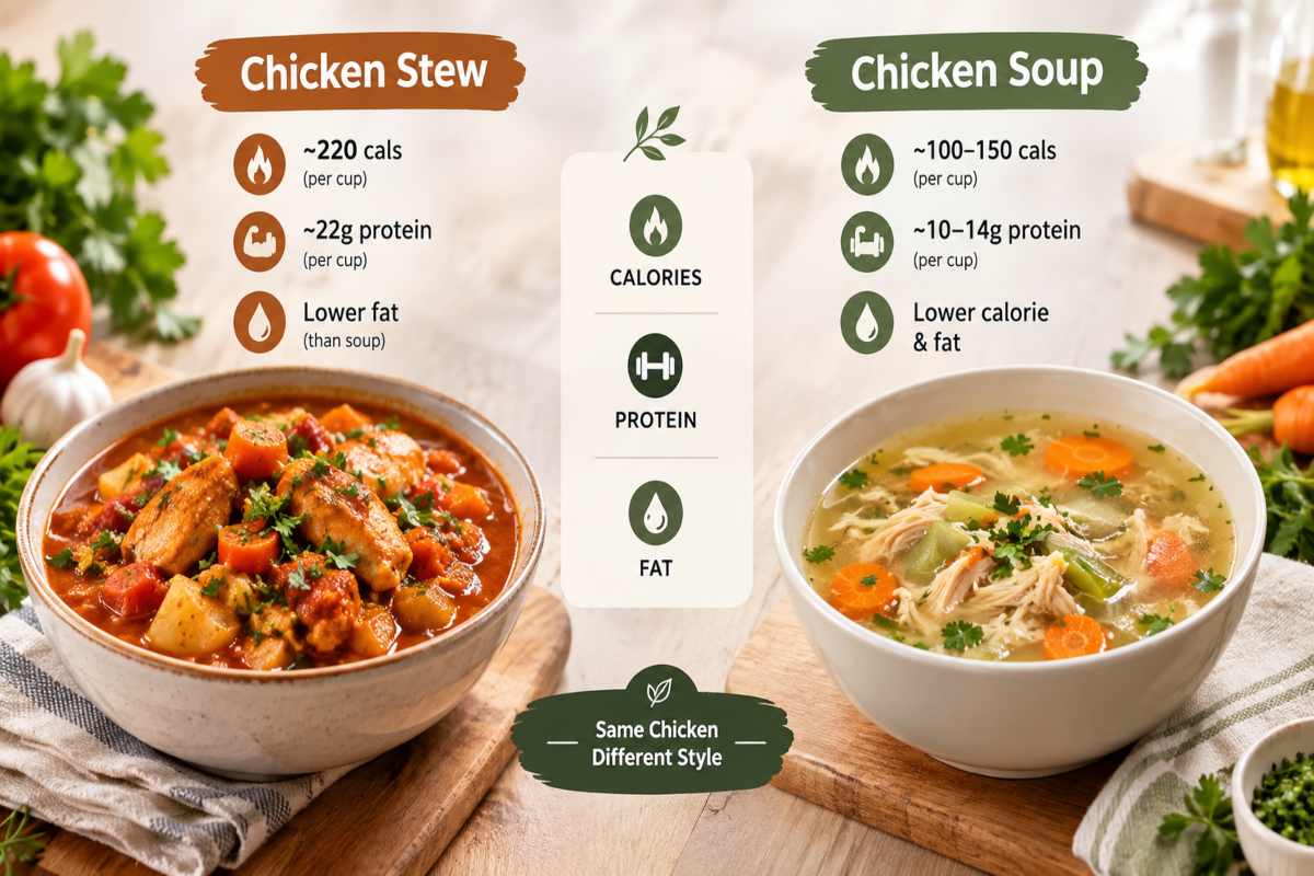 Chicken Stew vs Other Stews and Soups