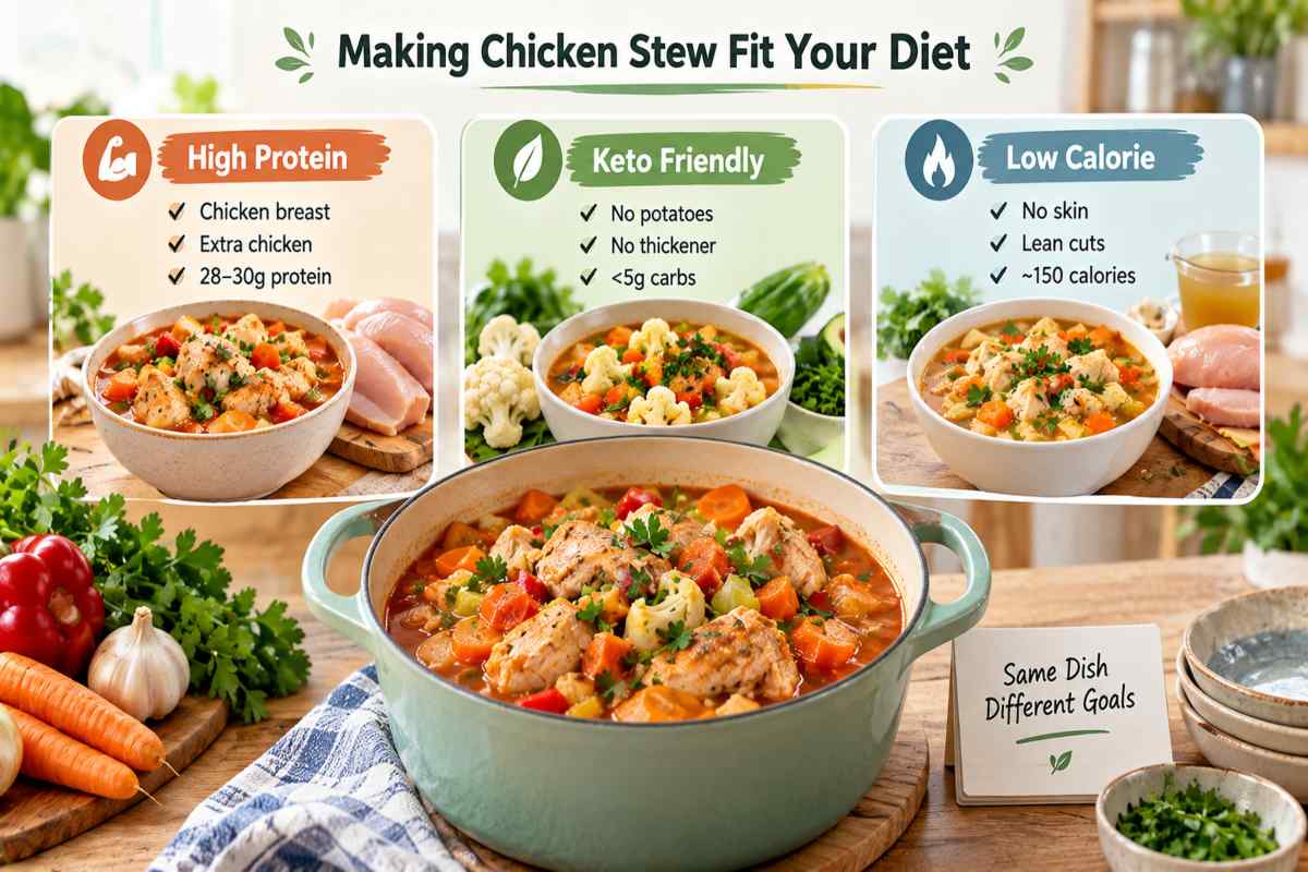 Making Chicken Stew Fit Your Diet