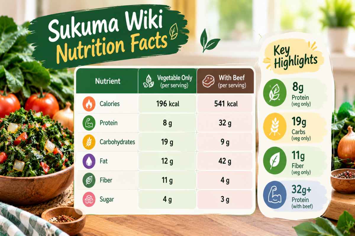 Sukuma Wiki Nutrition Facts