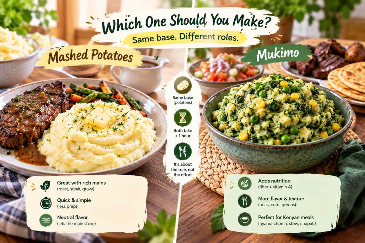 Which One Should You Make Mukimo vs Mashed Potatoes