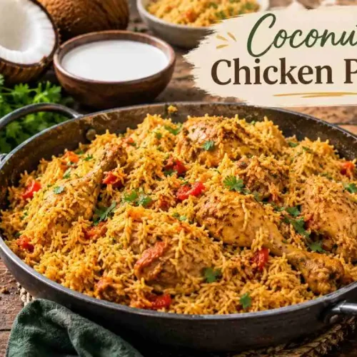 Coconut Chicken Pilau Recipe