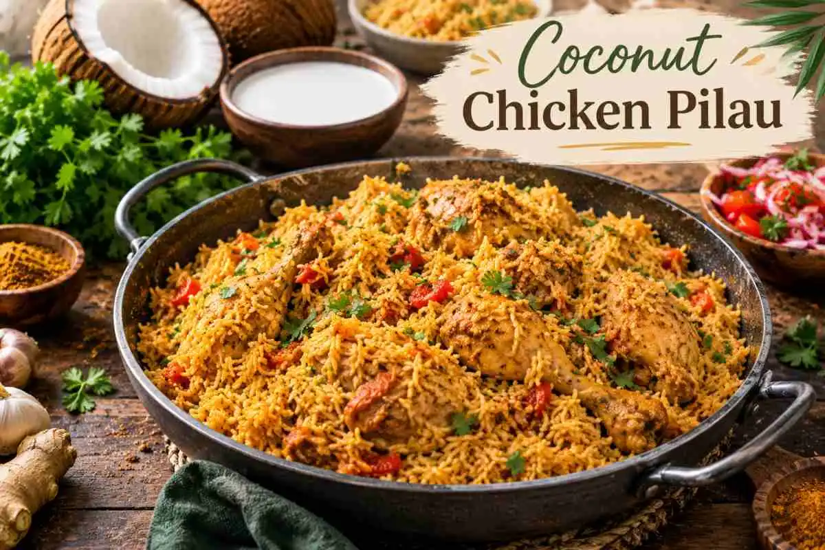 Coconut Chicken Pilau Recipe
