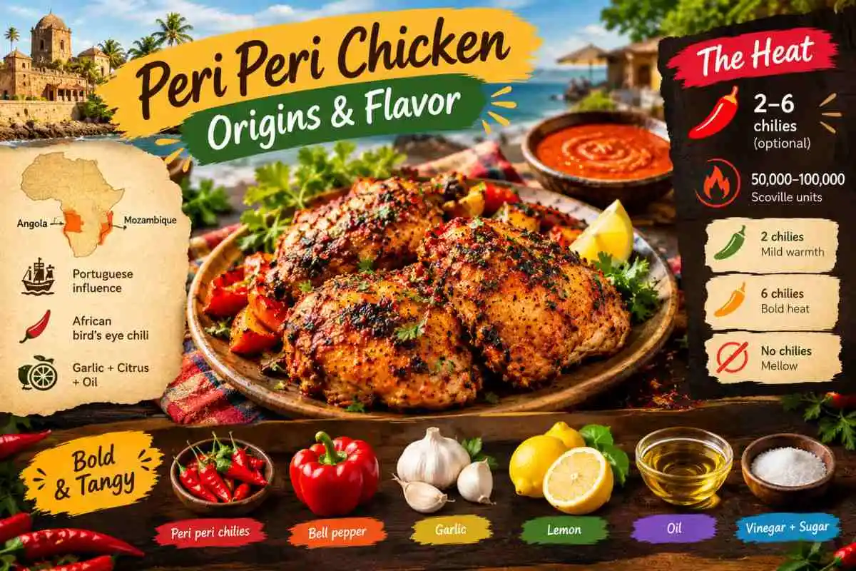 Peri Peri Chicken Origins and Flavor